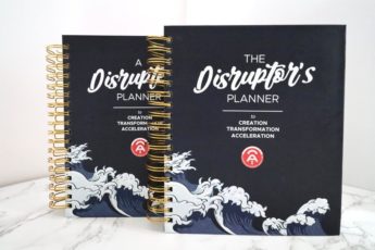 planning 2022 with the disruptor planner